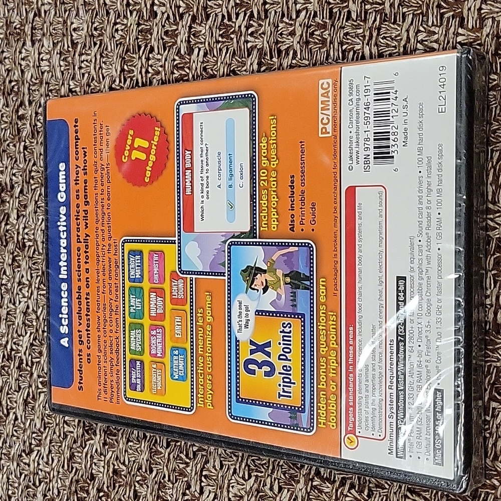 Science Quiz Game Show Computer Game - Picture 2 of 2